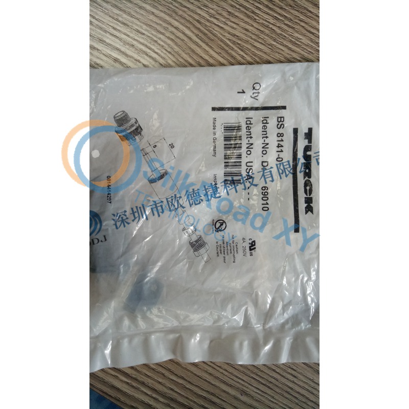 TURCK BS8141-0 Field-Wireable Connector